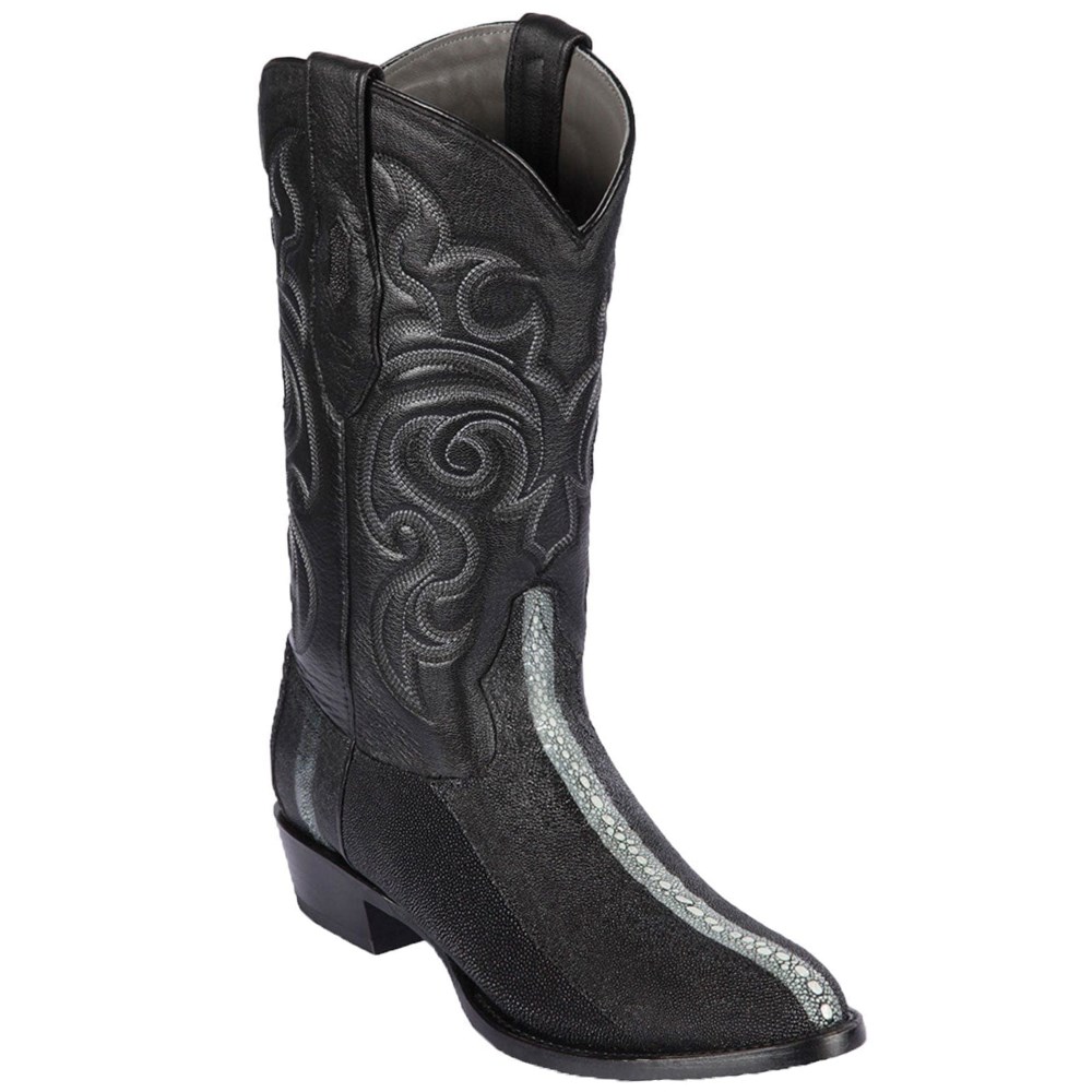 Los Altos | Row-Stone Stingray Boots | Black