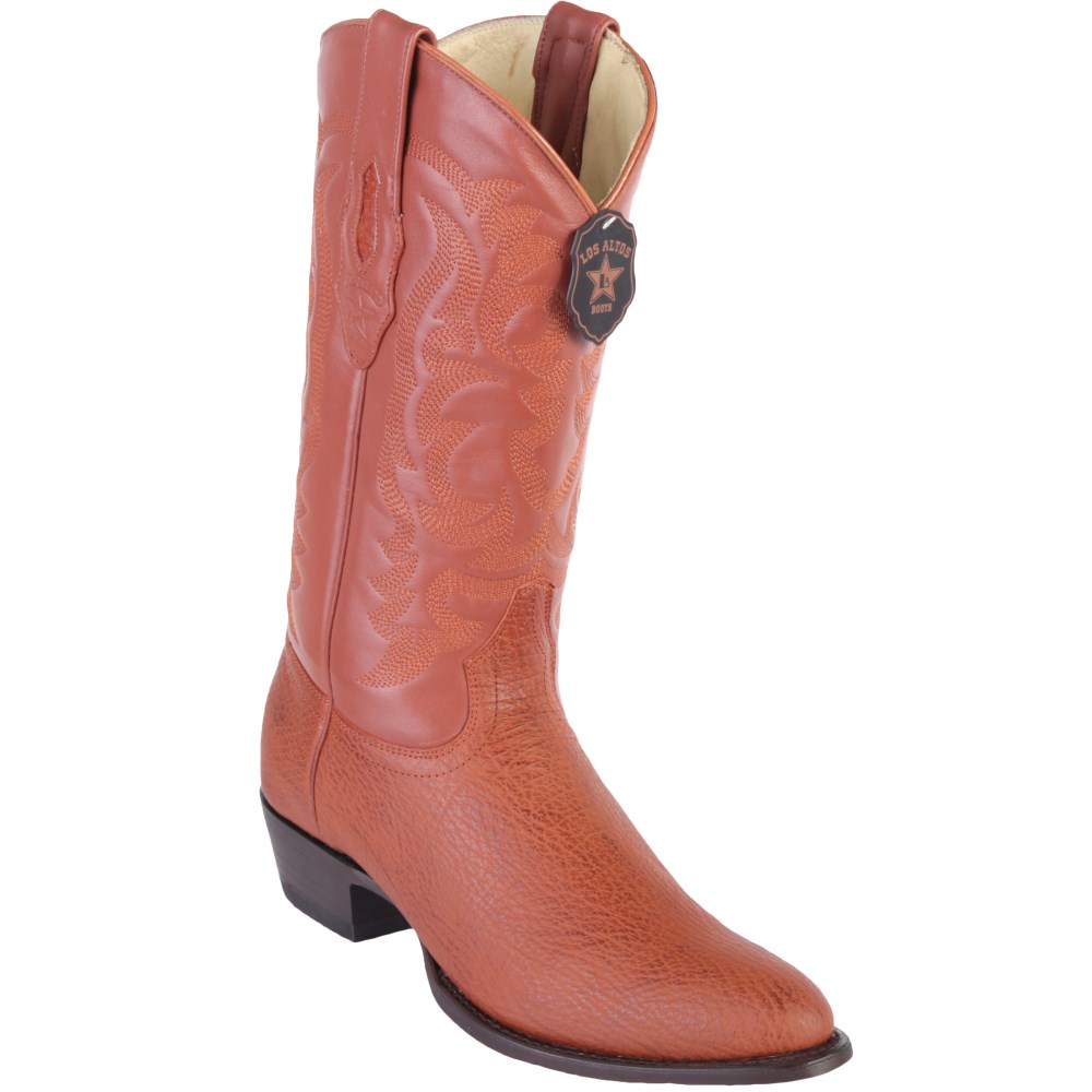 Los Altos | Shark Cowboy Boots R-Toe | Cognac