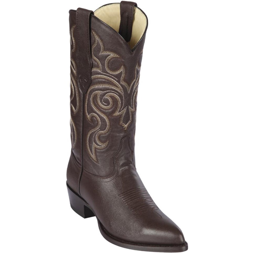 Los Altos | Brown Cowboy Boots J-Toe | Brown