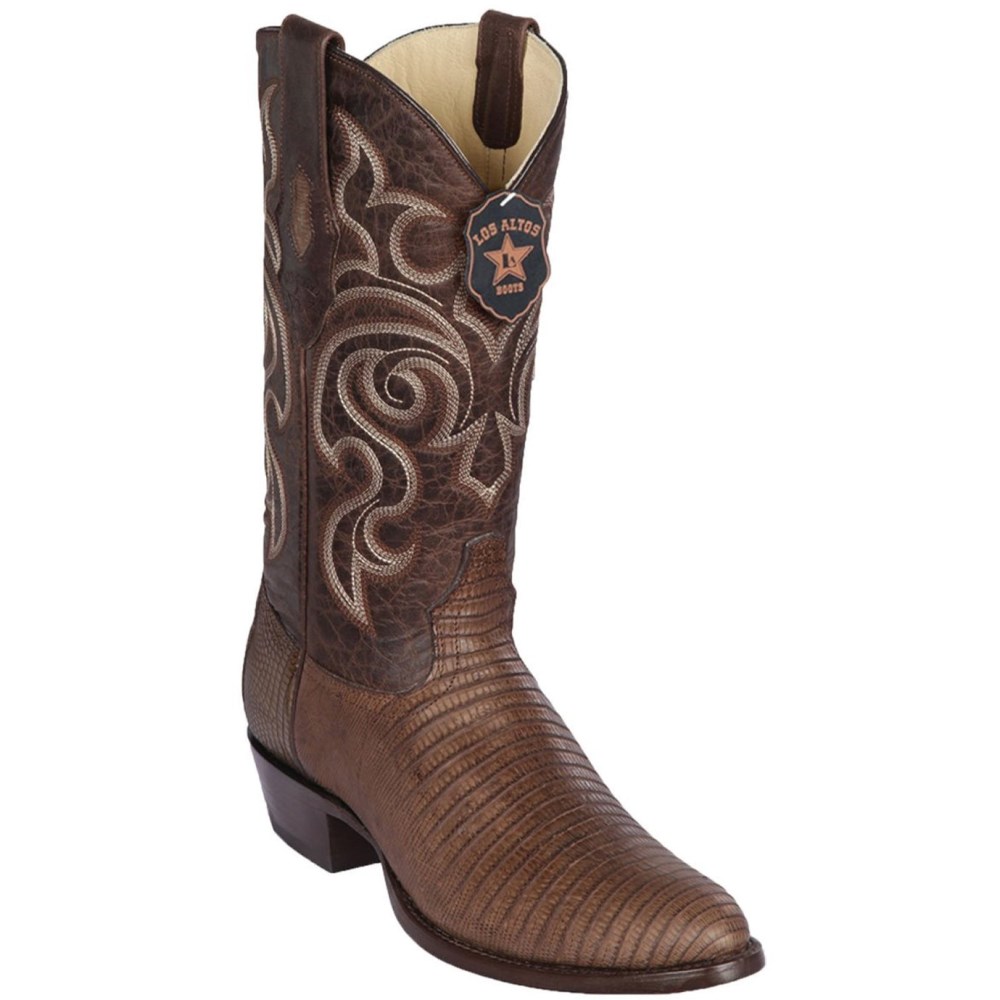 Los Altos | Brown Lizard Cowboy Boots | Brown