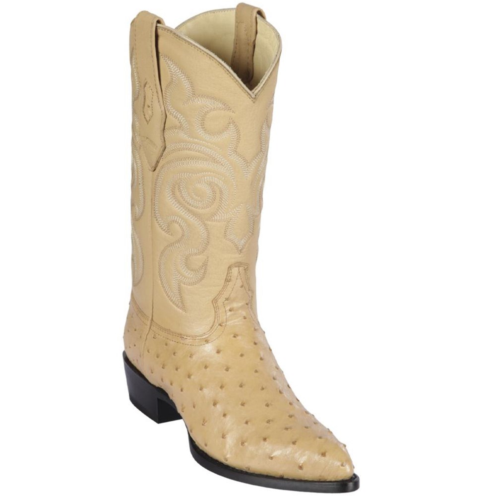 Los Altos | Oryx Ostrich Cowboy Boot J-Toe | Oryx